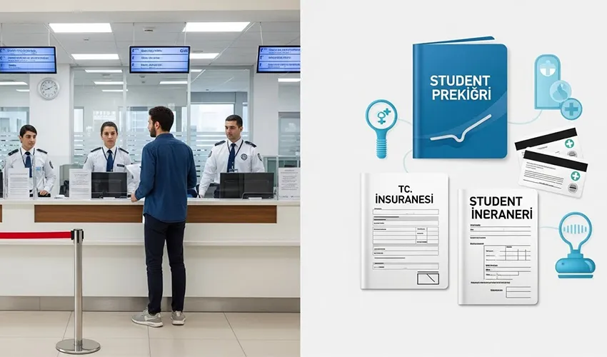 دریافت اقامت دانشجویی ترکیه (کیملیک)؛ مراحل اداره مهاجرت و بیمه