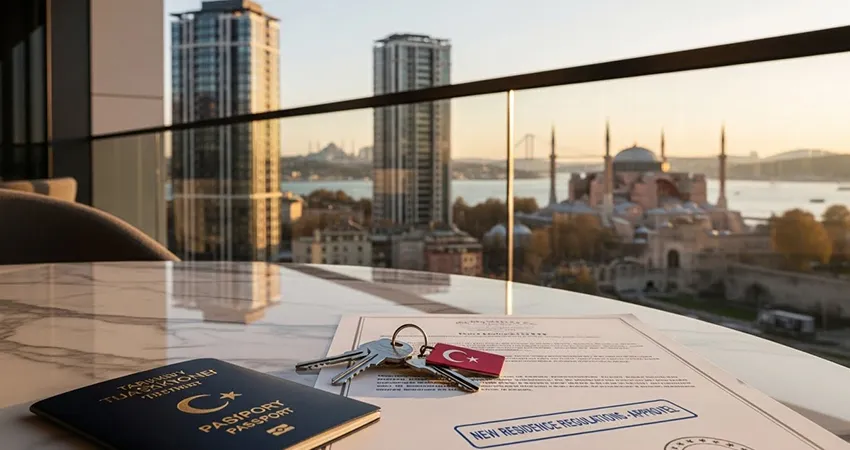 قوانین جدید اقامت ملکی ترکیه (۲۰۲۵)