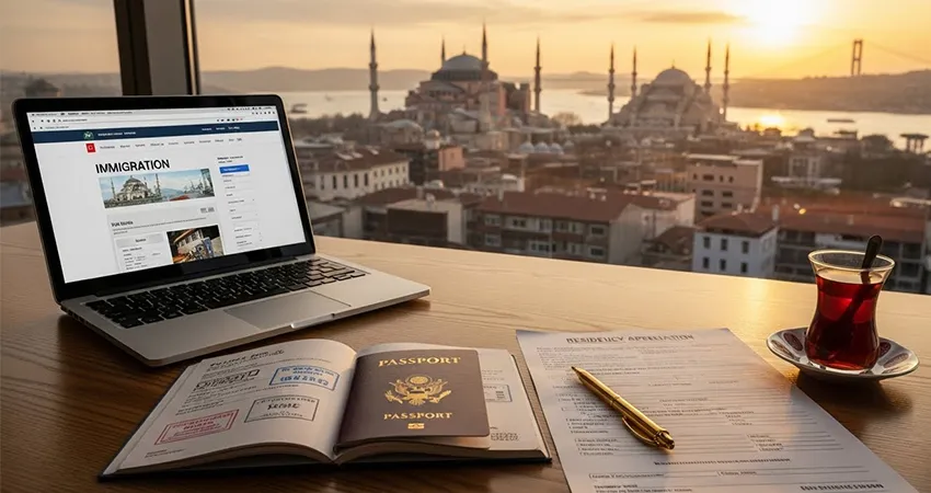 راهنمای صفر تا صد درخواست اقامت ترکیه