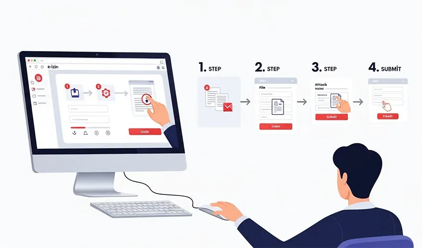 آموزش گامبهگام ثبت درخواست مجوز کار در سامانه e-İzin