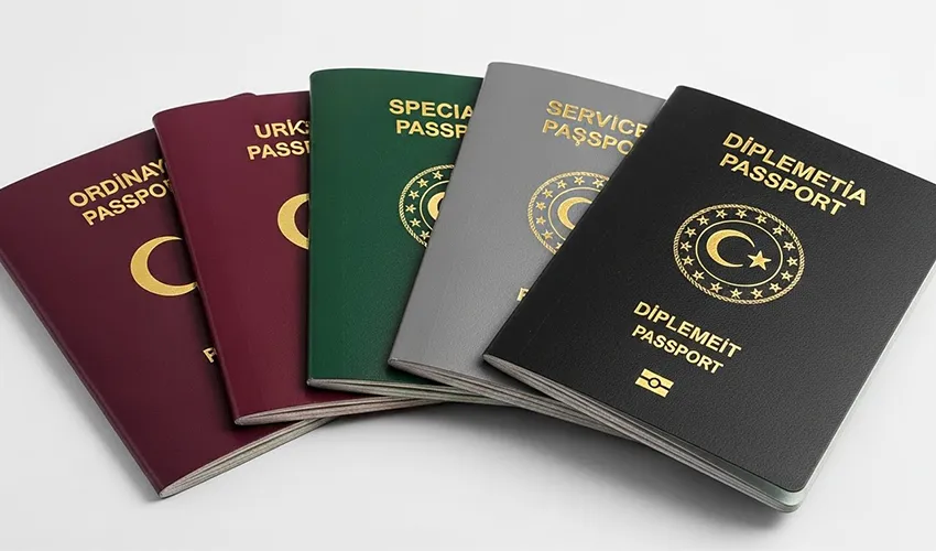 انواع پاسپورت ترکیه