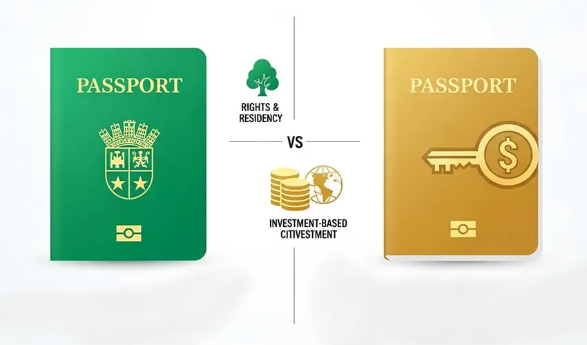 تفاوت پاسپورت سبز با شهروندی از طریق سرمایهگذاری